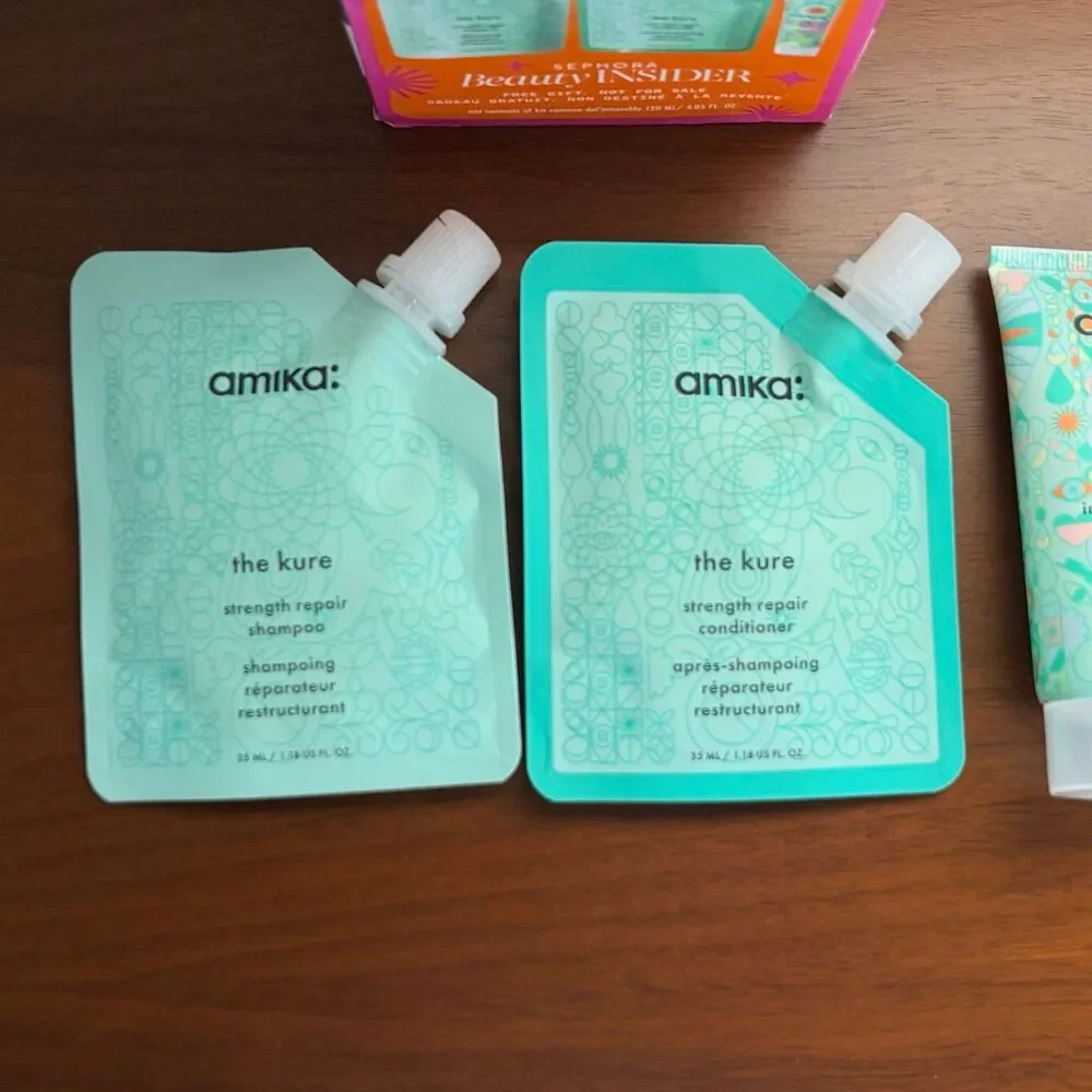 Amika The Kure Strength Repair 3 Piece Discovery Set Gift Box